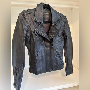 Vegan Leather Blank NYC Jacket XS